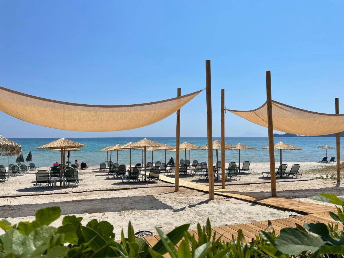Green Sea Apartments Скала-Потамиас Экстерьер фото