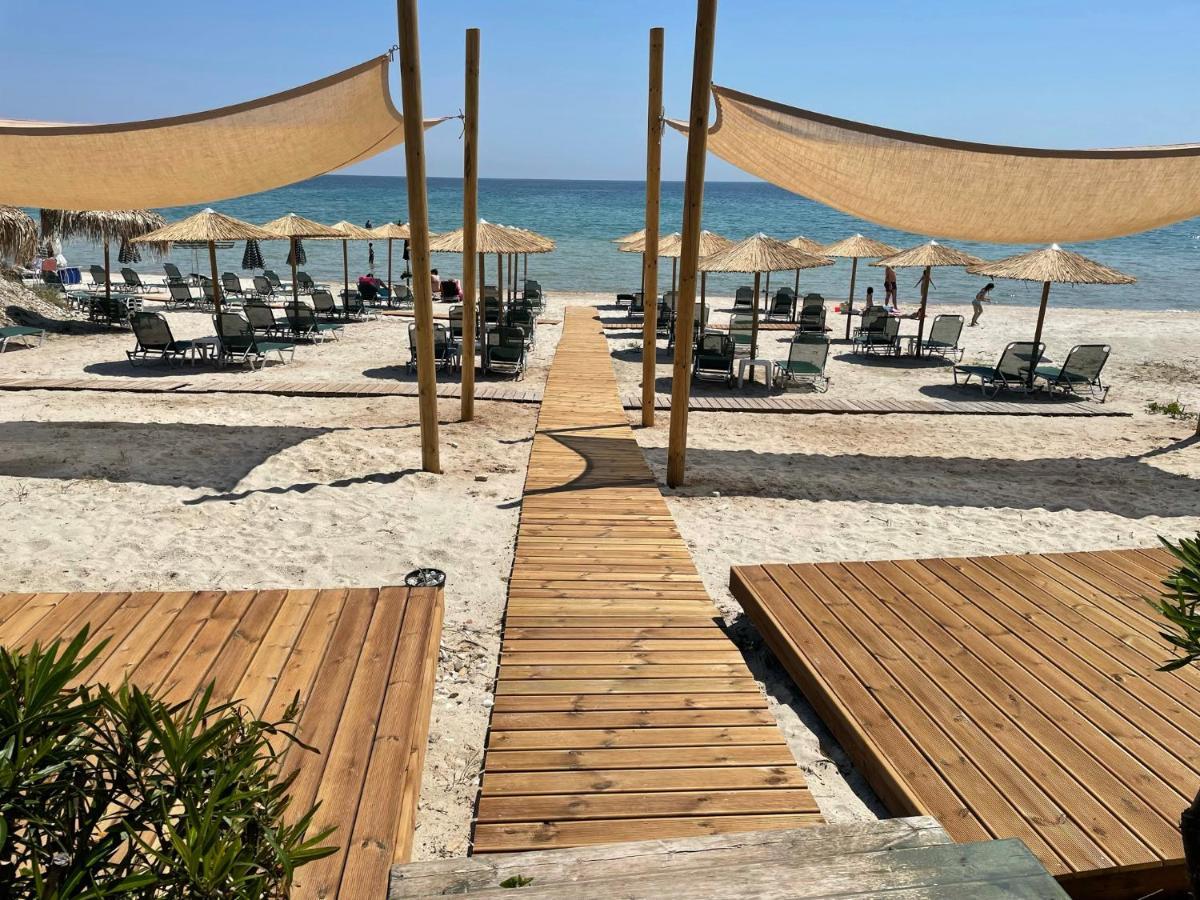 Green Sea Apartments Скала-Потамиас Экстерьер фото